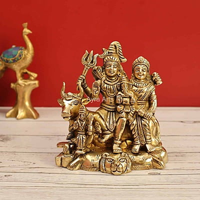 Shiva parivar 5.8 Inch Height Shiva parivar 5.8 Inch Height