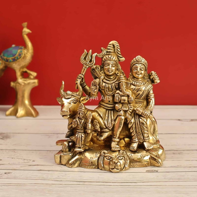 Shiva parivar 5.8 Inch Height Shiva parivar 5.8 Inch Height