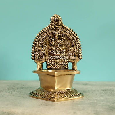 Kamakshi Deepam 6.8 Inch Height Kamakshi Deepam 6.8 Inch Height