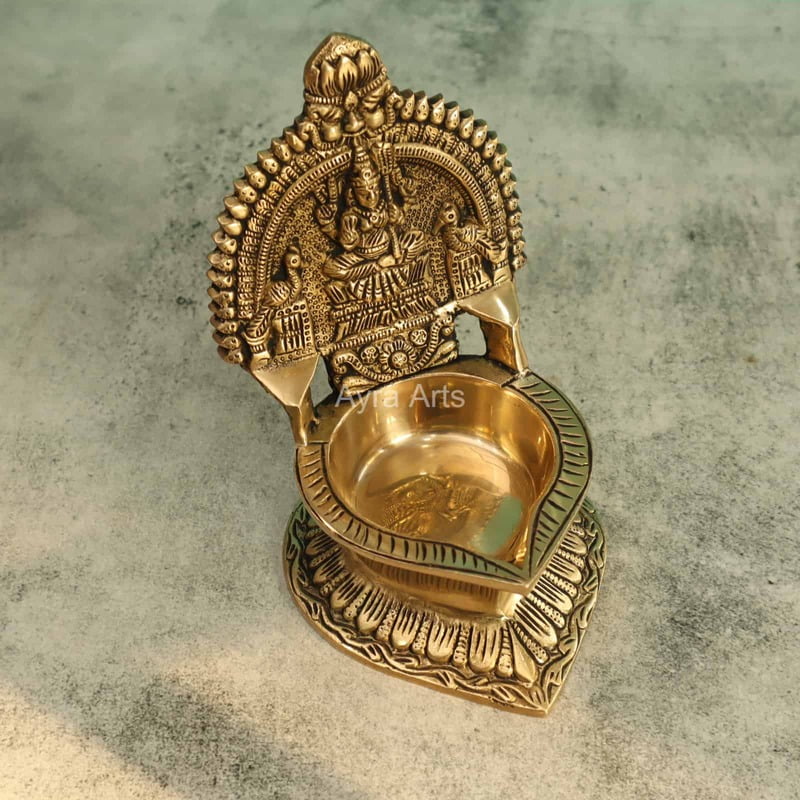 Kamakshi Deepam 6.8 Inch Height Kamakshi Deepam 6.8 Inch Height