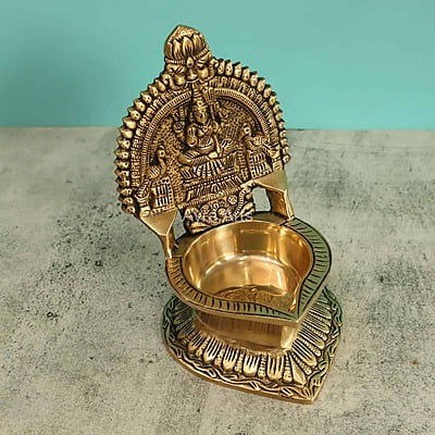 Kamakshi Deepam 6.8 Inch Height Kamakshi Deepam 6.8 Inch Height