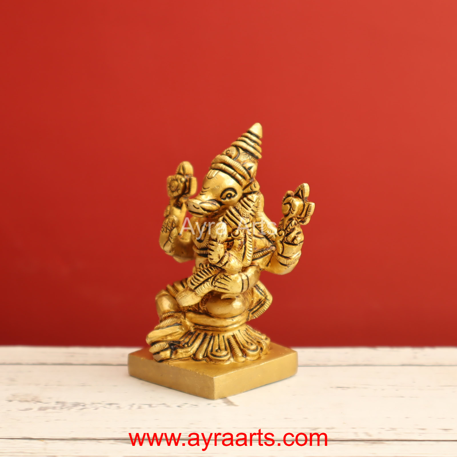 Brass Hayagriva 3 Inch Height Brass Hayagriva 3 Inch Height