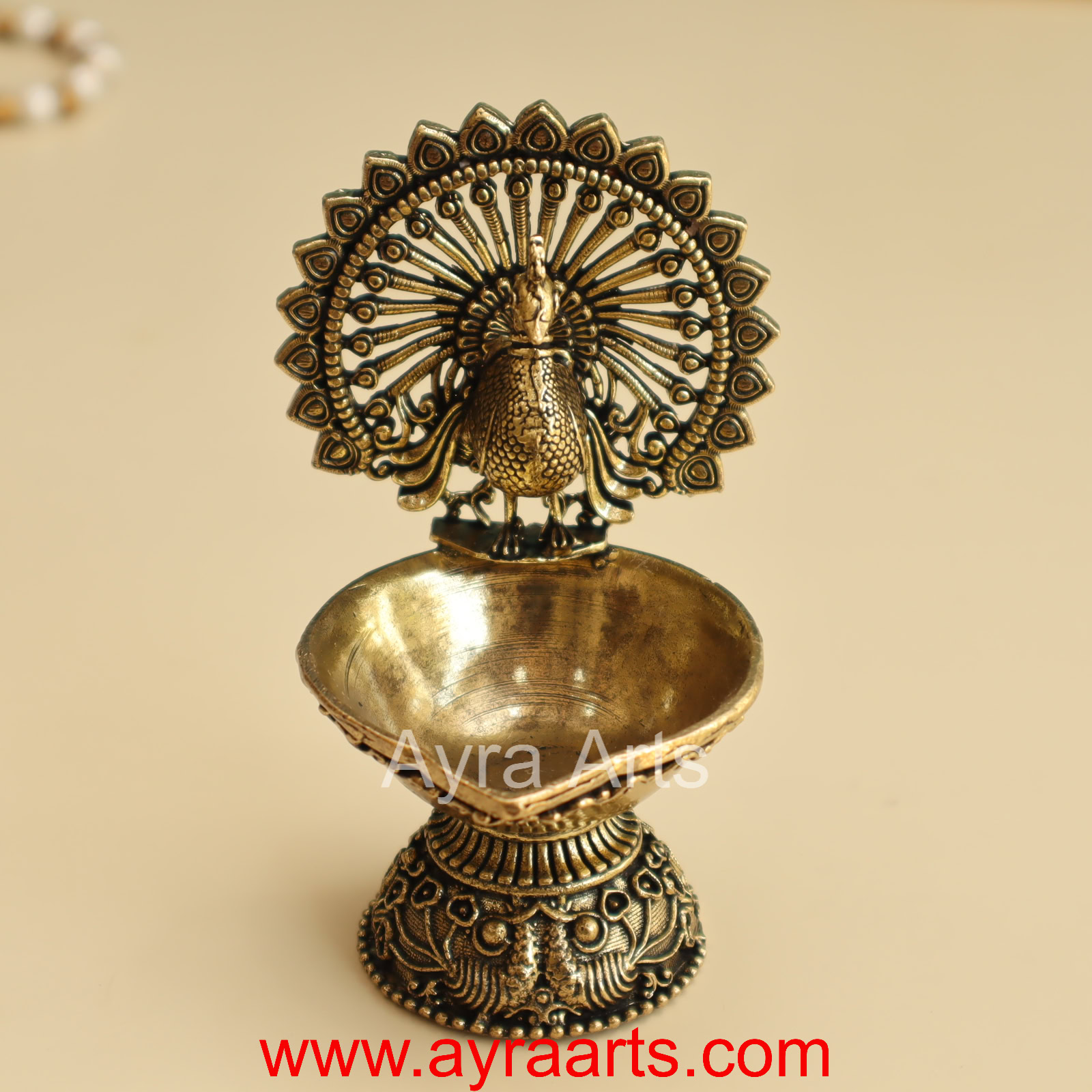 Premium Peacock Designer Diya Premium Peacock Designer Diya