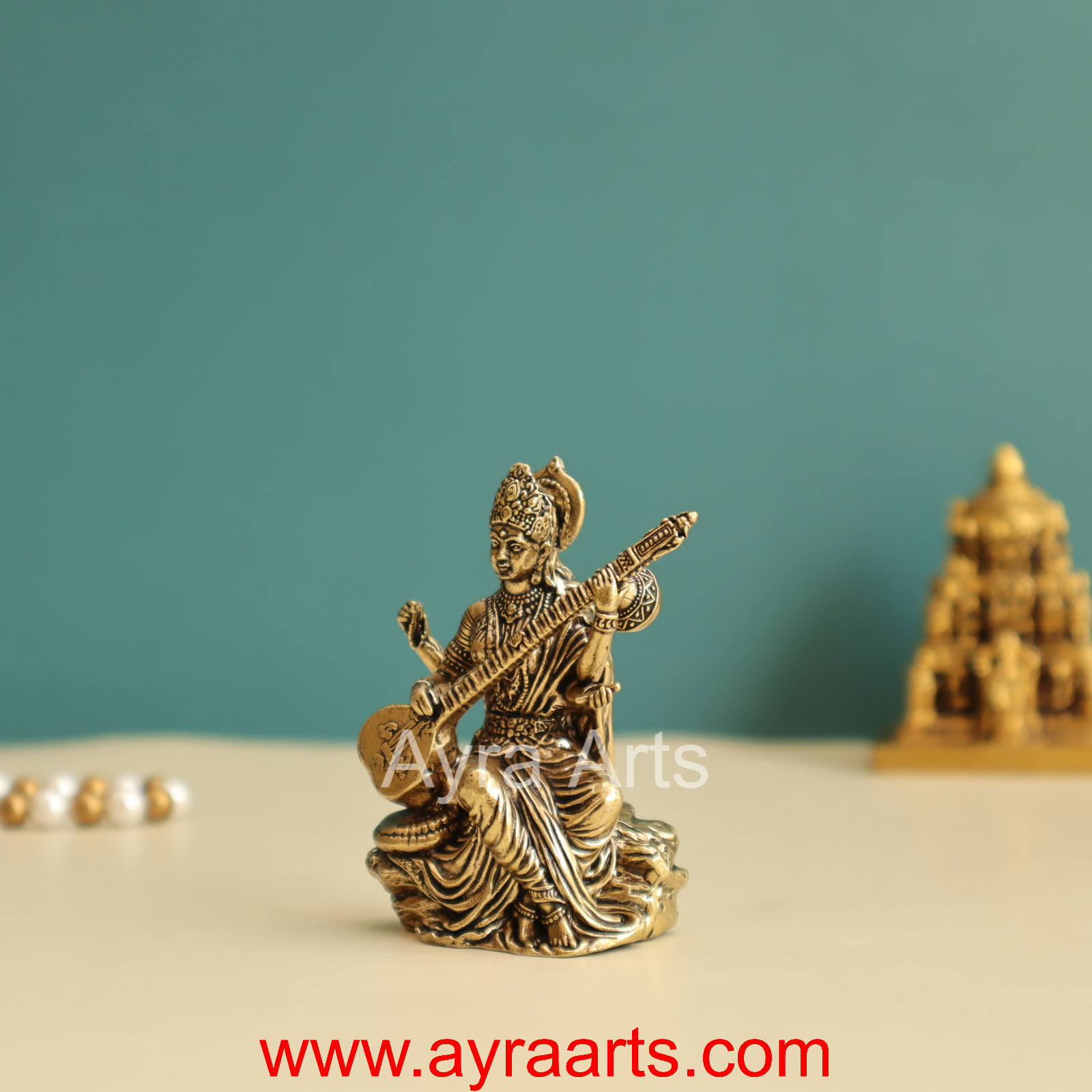 Premium New Saraswati 3 Inch Height Premium New Saraswati 3 Inch Height